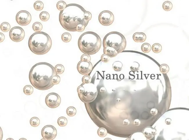 Nano bạc giúp kháng khuẩn, làm sạch da khi bị thủy đậu